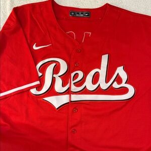 Nike MLB Cincinnati Reds Alternate Baseball Jersey #44 Ella De La Cruz Swoosh